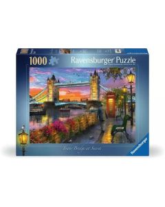 Ravensburger puzzle - Tower Bridge na zalasku sunca - 1.000 delova - RA12000041