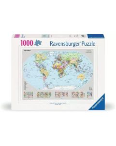 Ravensburger puzzle - Politička karta sveta - 1.000 delova - RA12000065
