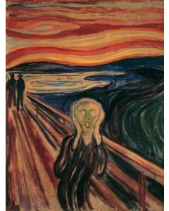 Ravensburger puzzle - Edvard Munch, Vrisak - 1.000 delova - RA12000067