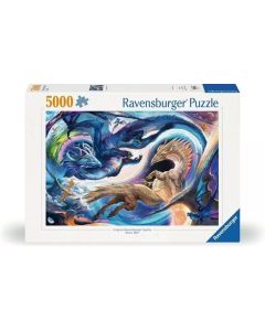 Ravensburger puzzle - Zmaj dan i noć - 5.000 delova - RA12000813