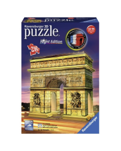 Ravensburger 3D puzzle (slagalice) - Trijumfalna kapija noć - RA12522