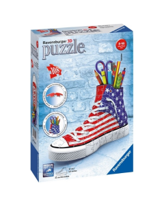 Ravensburger 3D puzzle (slagalice) - Patika za olovke sa američkom zastavom
