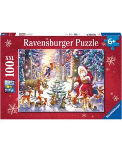 Ravensburger puzzle (slagalice) - Božićna čarolija 100 XXL delova - RA12937-1