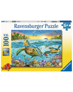 Ravensburger puzzle (slagalice) - Plivanje sa kornjačama - RA12942