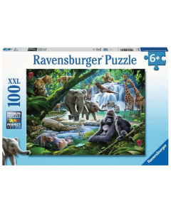 Ravensburger puzzle (slagalice) - Životinje u džungli - RA12970