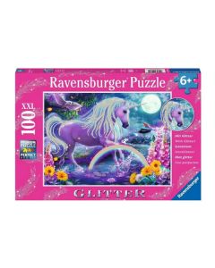 Ravensburger puzzle - Jednorog u gliteru - 100 delova - RA12980