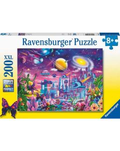Ravensburger puzzle (slagalice) - Kosmički grad 200 XXL delova - RA13291