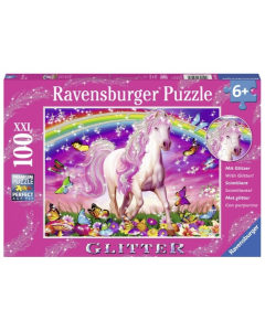 Ravensburger puzzle (slagalice) - Konj sa šljokicama - RA13927