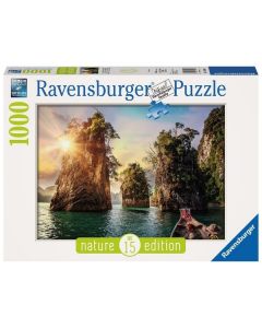 Ravensburger puzzle - Tri stene u Cheow, Tajland - 1000 delova - RA13968
