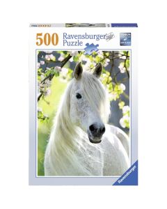 Ravensburger puzzle - Beli konj - 500 delova - RA14726