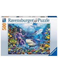 Ravensburger puzzle - Bog mora - 500 delova - RA15039