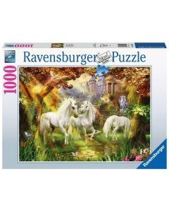 Ravensburger puzzle - Jednorozi u šumi - 1000 delova - RA15992