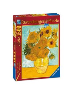 Ravensburger puzzle - Suncokreti, Van Gog - 1.500 delova - RA16206