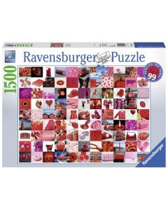 Ravensburger puzzle - 99 crvenih lepih stvari - 1.500 delova - RA16215