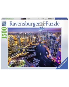 Ravensburger puzzle - Dubai noću -1500 delova - RA16355