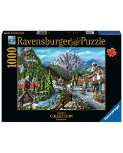 Ravensburger puzzle - Dobrodošli u Banff - 1.000 delova - RA16481