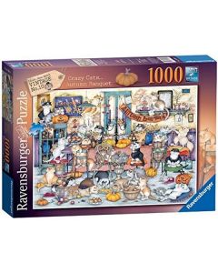 Ravensburger puzzle - Jesenja zurka mačaka - 1.000 delova - RA16509