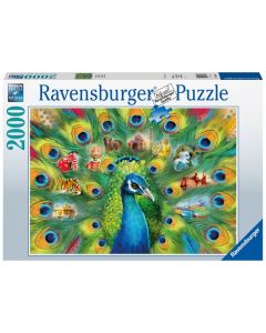 Ravensburger puzzle - Zemlja paunova - 2.000 delova - RA16567