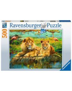 Ravensburger puzzle - Lavovi - 500 delova - RA16584