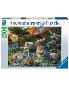 Ravensburger puzzle - Vukovi - 1500 delova - RA16598