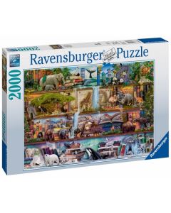Ravensburger puzzle - Prelepo životinjsko carstvo - 2000 delova - RA16652