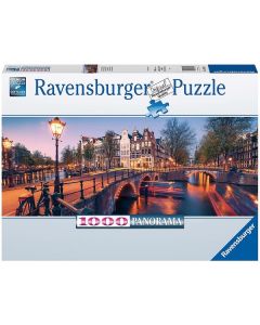 Ravensburger puzzle - Veče u Amsterdamu - RA16752