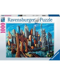 Ravensburger puzzle - Njujork- 1000 delova - RA16812