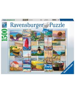Ravensburger puzzle - Kolaž slika - 1.500 delova - RA16820