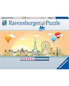 Ravensburger puzzle - Pariz panorama - 1.000 delova - RA17393