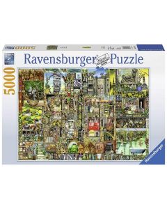 Ravensburger puzzle - Bizarre Town - 5000 delova