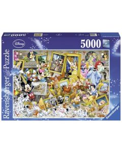 Ravensburger puzzle - Razni Diznijevi junaci -  5000 delova - RA17432