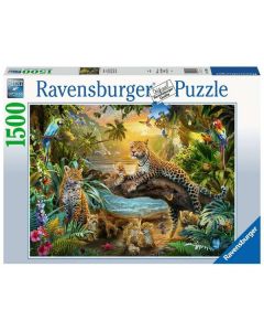 Ravensburger puzzle – Leopardi u džungli - 1500 delova - RA17435