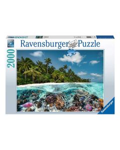 Ravensburger puzzle – Ronjenje na Maldivima - 2000 delova - RA17441