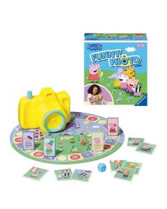 Ravensburger društvena igra - Pepa prase smešna photo igra - RA20982