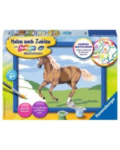 Ravensburger crtanje i bojenje - Konji bojanka