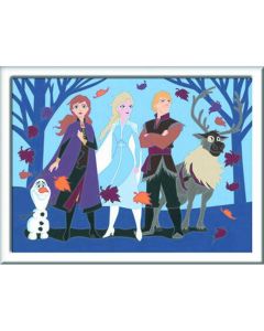 Ravensburger crtanje i bojenje - Anna and Olaf bojanka - RA28491