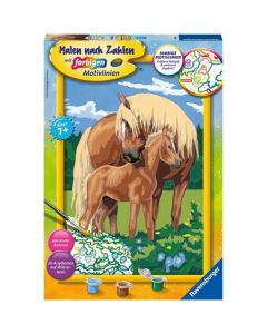 Ravensburger crtanje i bojenje - Konji bojanka
