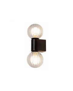 Rabalux Kupatilska rasveta Colzar G9 2x MAX 35W mat crno (75022) - RAS002973A00000