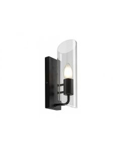 Rabalux Kupatilska rasveta Teodoro E14 1x MAX 12W crna (75027) - RAS002586A00000
