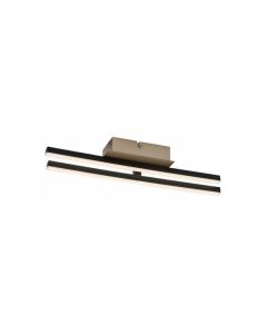 Rabalux Plafonjera Demir LED 16W crno zlato (71396) - RAS003165A00000