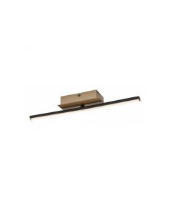 Rabalux Plafonjera Demir LED 8W crno zlato (71397) - RAS003166A00000