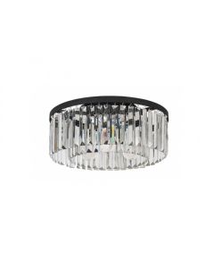 Rabalux Plafonjera Eloisa E27 3x MAX 25W crna (71093) - RAS002749A00000
