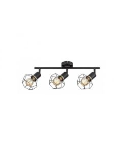 Rabalux Plafonjera Fran E27 3x MAX 40W mat crno (71067) - RAS002531A00000