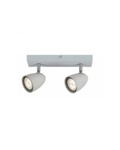 Rabalux Plafonjera Perico GU10 2X MAX 5W bela (73018) - RAS002538A00000