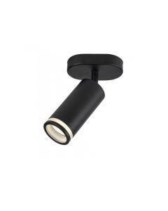 Rabalux Plafonjera Senobia GU10 1x MAX 35W crna (73033) - RAS002539A00000
