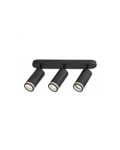 Rabalux Plafonjera Senobia GU10 3x MAX 35W crna (73035) - RAS002541A00000