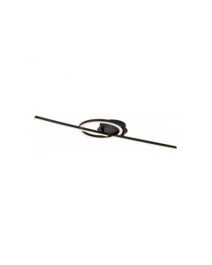 Rabalux Plafonjera Twisterra LED 24W crna (71395) - RAS003164A00000