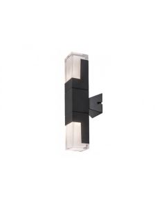 Rabalux Spoljna zidna rasveta Darvas LED 12W crna (77127) - RAS003038A00000