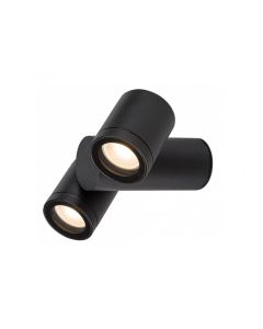 Rabalux Spoljna zidna rasveta Enol GU10 2x MAX 35W crna (77111) - RAS003024A00000