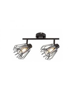 Rabalux Spot rasveta Emerencia E14 2x MAX 40W crna (73068) - RAS003242A00000